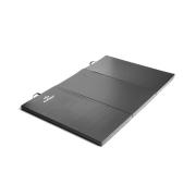 Element Fitness 4' x 6' x 2" TRI-FOLD Black Exercise Mat   Element Fitness 4' x 6' x 2" TRI-FOLD Black Exercise Mat