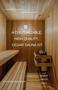 7x7 Cedar Sauna Kit   7x7 Cedar Sauna Kit