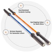 Cerakote Utility Barbell – Multipurpose Olympic Bar   Cerakote Utility Barbell – Multipurpose Olympic Bar