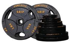 Powertec 345lb Olympic Plate Set Powertec 345lb Olympic Plate Set